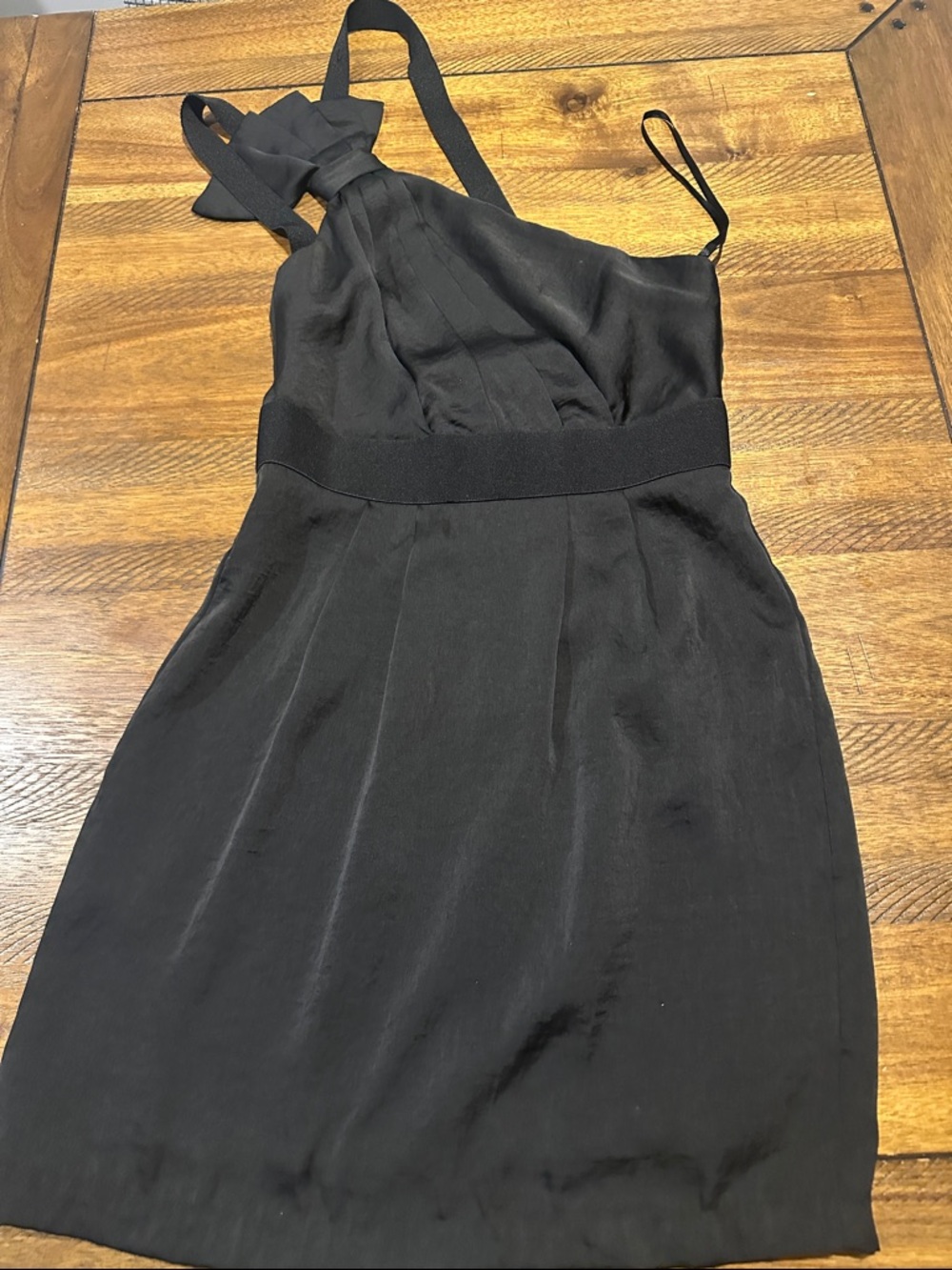 BCBGENERATION Black Halter Cocktail Dress